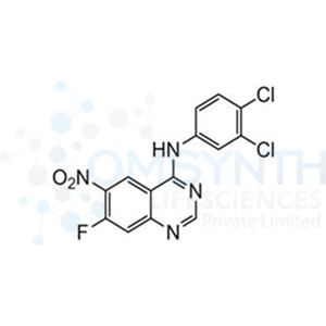 N-(3,4-dichlorophenyl)-7-fluoro-6-nitroquinazolin-4-amine