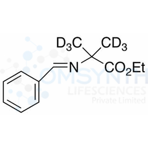2-Methyl-N-(phenylmethylene)alanine-d6 Ethyl Ester