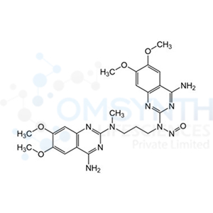 N-(4-Amino-6,7-dimethoxyquinazolin-2-yl)-N-(3-((4-amino-6,7-dimethoxyquinazolin-2-yl)(methyl)amino)propyl)nitrous amide