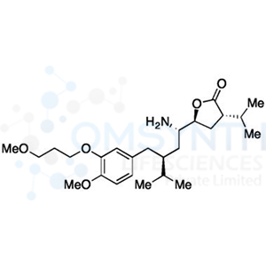 (3S,5S)-5-((1S,3S)-1-Amino-3-(4-methoxy-3-(3-methoxypropoxy)benzyl)-4-methylpentyl)-3-isopropyldihydrofuran-2(3H)-one