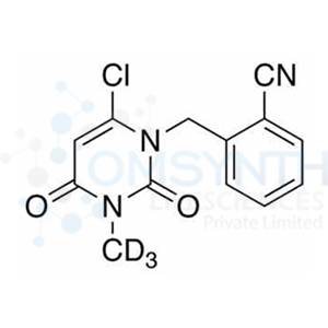 2-[(6-Chloro-3,4-dihydro-3-methyl-2,4-dioxo-1(2H)-pyrimidinyl)methyl]-benzonitrile-d3
