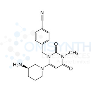 (R)-4-((6-(3-Aminopiperidin-1-yl)-3-methyl-2,4-dioxo-3,4-dihydropyrimidin-1(2H)-yl)methyl)benzonitrile