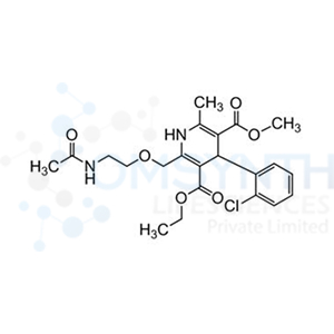 3-Ethyl 5-Methyl 2-((2-acetamidoethoxy)methyl)-4-(2-chlorophenyl)-6-methyl-1,4-dihydropyridine-3,5-dicarboxylate