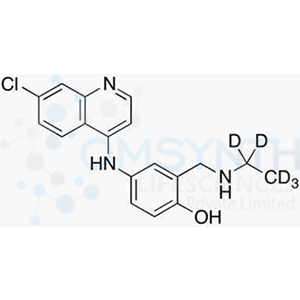 N-Desethyl Amodiaquine-d5