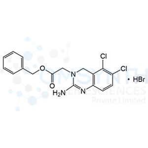 2-Amino-5,6-dichloro-3(4H)-quinazoline Acetic Acid Benzyl Ester Hydrobromide