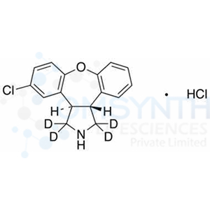 N-Desmethyl Asenapine-d4 Hydrochloride