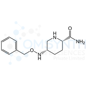 (2S,5S)-5-((Benzyloxy)amino)piperidine-2-carboxamide