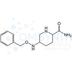 5-((Benzyloxy)amino)piperidine-2-carboxamide