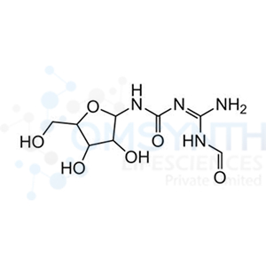 (Z)-N-(N'-((3,4-Dihydroxy-5-(hydroxymethyl)tetrahydrofuran-2-yl)carbamoyl)carbamimidoyl)formamide