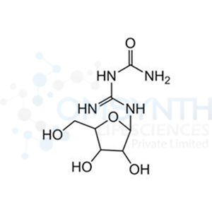 1-{N-[3,4-Dihydroxy-5-(hydroxymethyl)tetrahydrofuran-2-yl]carbamimidoyl}urea
