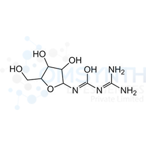(Z)-N-(Diaminomethylene)-N'-(3,4-dihydroxy-5-(hydroxymethyl)tetrahydrofuran-2-yl)carbamimidic Acid