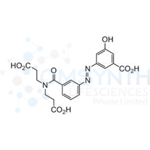 (E)-3,3'-((3-((5-Carboxy-2-hydroxyphenyl)diazenyl)benzoyl)azanediyl)dipropionic Acid