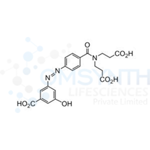 3,3'-((4-((3-Carboxy-5-hydroxyphenyl)diazenyl)benzoyl)azanediyl)dipropionic Acid