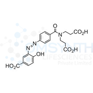 3,3'-((4-((5-Carboxy-2-hydroxyphenyl)diazenyl)benzoyl)azanediyl)dipropionic Acid