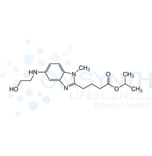 Isopropyl 4-(5-((2-hydroxyethyl)amino)-1-methyl-1H-benzo[d]imidazol-2-yl)butanoate