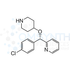 (S)-2-[(4-Chlorophenyl)(4-piperidinyloxy)methyl]pyridine