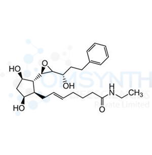 (E)-7-((1R,2R,3R,5S)-3,5-Dihydroxy-2-((2R)-3-((S)-1-hydroxy-3-phenylpropyl)oxiran-2-yl)cyclopentyl)-N-ethylhept-5-enamide;