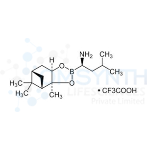 (αR)-(1S,2S,3R,5S)-Pinanediol-1-amino-3-methylbutane-1-boronate Trifluoroacetic Acid Salt
