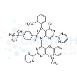 4-(tert-Butyl)-N,N-bis(6-chloro-5-(2-methoxyphenoxy)-[2,2'-bipyrimidin]-4-yl)benzenesulfonamide