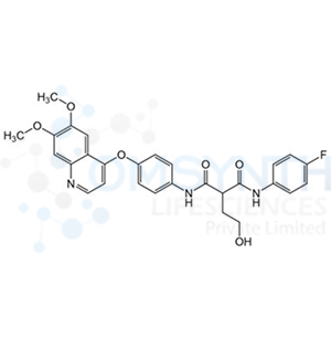 N1-(4-((6,7-Dimethoxyquinolin-4-yl)oxy)phenyl)-N3-(4-fluorophenyl)-2-(2-hydroxyethyl)malonamide