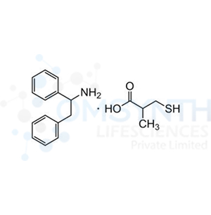 1,2-Diphenylethan-1-amine 3-mercapto-2-methylpropanoate