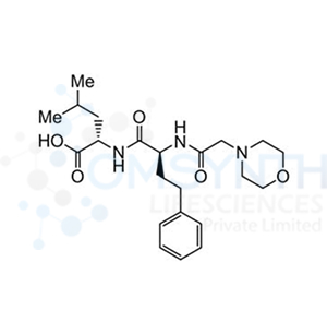 (S)-4-Methyl-2-((S)-2-(2-morpholinoacetamido)-4-phenylbutanamido)pentanoic Acid