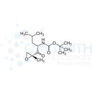 tert-Butyl ((S)-4-methyl-1-((R)-2-methyloxiran-2-yl)-1-oxopentan-2-yl)carbamate