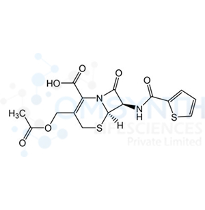 (6R,7R)-3-(Acetoxymethyl)-8-oxo-7-(thiophene-2-carboxamido)-5-thia-1-azabicyclo[4.2.0]oct-2-ene-2-carboxylic Acid