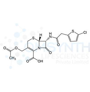 (6R,7R)-3-(Acetoxymethyl)-7-(2-(5-chlorothiophen-2-yl)acetamido)-8-oxo-5-thia-1-azabicyclo[4.2.0]oct-2-ene-2-carboxylic acid