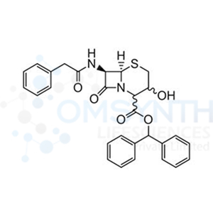 (6R,7R)-Benzhydryl 3-hydroxy-8-oxo-7-(2-phenylacetamido)-5-thia-1-azabicyclo[4.2.0]octane-2-carboxylate