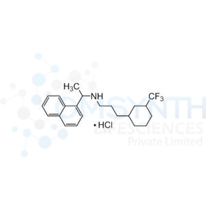 N-(1-(Naphthalen-1-yl)ethyl)-3-(3-(trifluoromethyl)cyclohexyl)propan-1-amine Hydrochloride