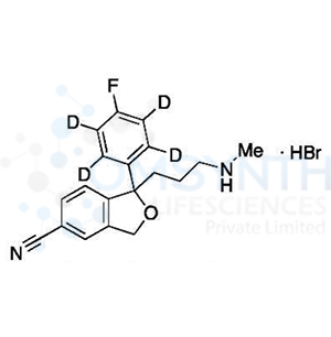 rac Desmethyl Citalopram-d4 Hydrobromide