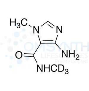 4-Amino-N,1-dimethyl-5-imidazolecarboxamide-d3