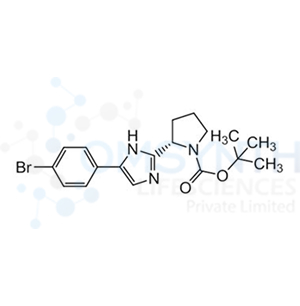 (S)-tert-Butyl 2-(5-(4-bromophenyl)-1H-imidazol-2-yl)pyrrolidine-1-carboxylate