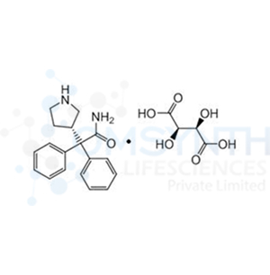 (S)-α,α-Diphenyl-3-pyrrolidineacetamide L-Tartrate