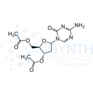 4-Amino-1-(3,5-di-O-acetyl-2-deoxy-D-erythro-pentofuranosyl)-1,3,5-triazin-2(1H)-one