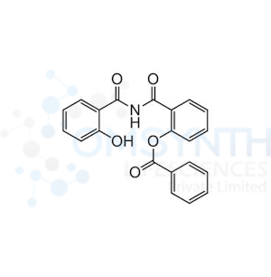2-((2-hydroxybenzoyl)carbamoyl)phenyl benzoate