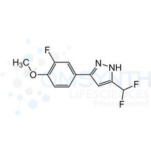 5-(Difluoromethyl)-3-(3-fluoro-4-methoxyphenyl)-1H-pyrazole