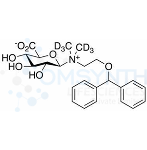 Diphenhydramine-d6 N-β-D-Glucuronide