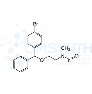 N-(2-((4-Bromophenyl)(phenyl)methoxy)ethyl)-N-methylnitrous amide