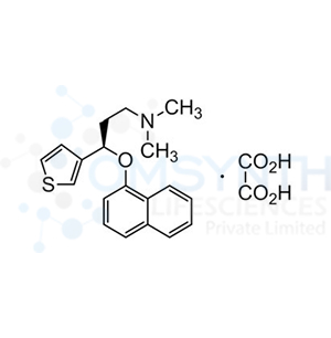 (R)-N,N-Dimethyl-3-(naphthalen-1-yloxy)-3-(thiophen-3-yl)propan-1-amine Oxalate