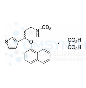 rac Duloxetine 3-Thiophene Isomer-d3 Oxalate