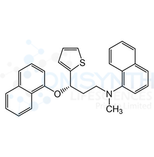 (S)-N-Methyl-N-(3-(naphthalen-1-yloxy)-3-(thiophen-2-yl)propyl)naphthalen-1-amine