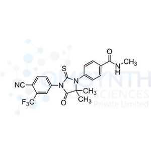 4-(3-(4-Cyano-3-(trifluoromethyl)phenyl)-5,5-dimethyl-4-oxo-2-thioxoimidazolidin-1-yl)-N-methylbenzamide