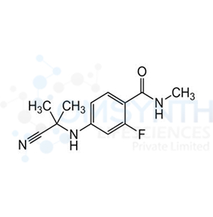 4-(2-Cyanopropan-2-ylamino)-2-fluoro-N-methylbenzamide