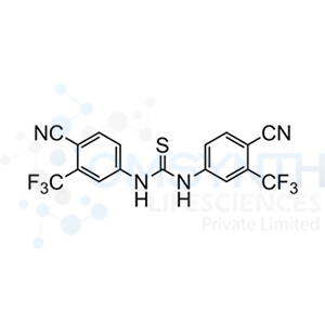 1,3-Bis(4-cyano-3-(trifluoromethyl)phenyl)thiourea