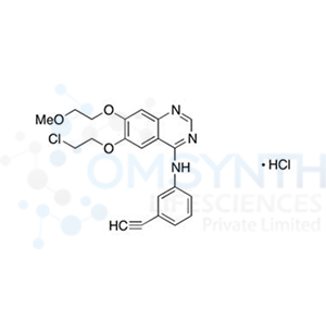 6-O-Desmethoxyethyl-6-O-chloroethyl Erlotinib Hydrochloride