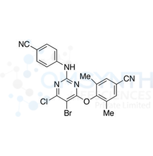 6-Desamino 6-Chloro Etravirine