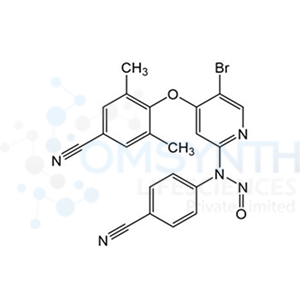N-(5-Bromo-4-(4-cyano-2,6-dimethylphenoxy)pyridin-2-yl)-N-(4-cyanophenyl)nitrous amide