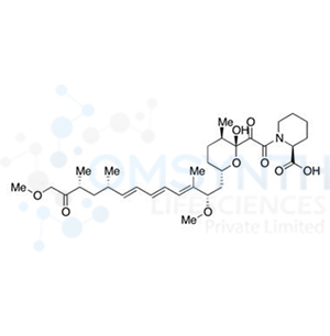 (2S)-1-[[(2R,3R,6S)-6-[(2S,3E,5E,7E,9S,11R)-2,13-Dimethoxy-3,9,11-trimethyl-12-oxo-3,5,7-tridecatrienyl]tetrahydro-2-hydroxy-3-methyl-2H-pyran-2-yl]oxoacetyl]-2-piperidinecarboxylic Acid